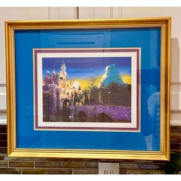 Disney Cast Member commemorative Lithograph by Charles Boyle. Number 168/1000. - Picture 1 of 5